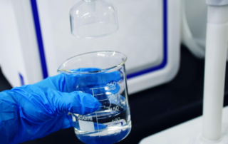Commercial water filtration in a pharmaceutical company